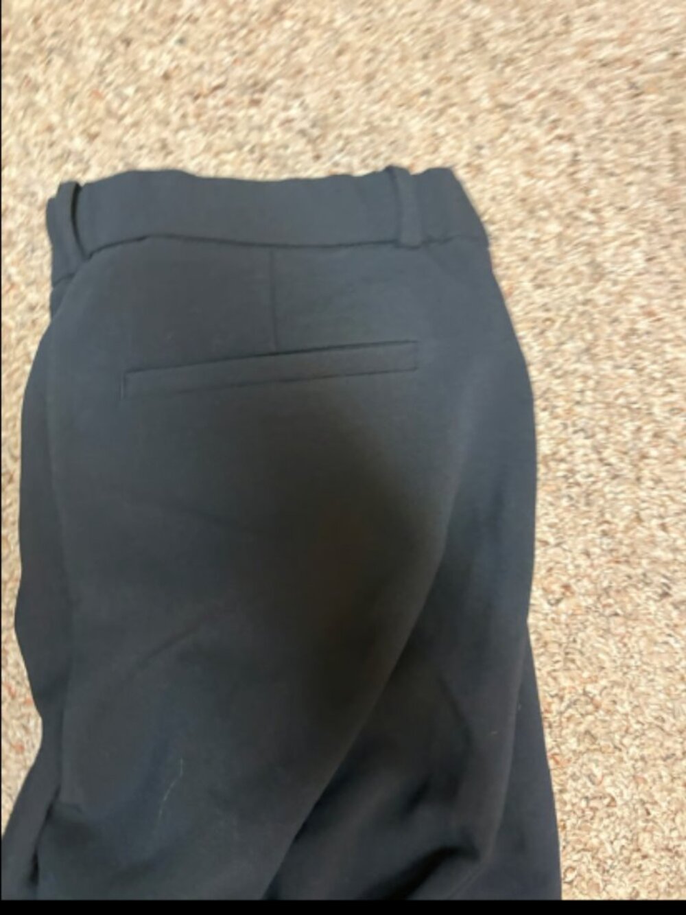 ABERCROMBIE & FITCH BLACK SLOANE WIDE LEG MATERNITY TROUSER PANTS NWT 4 s/27 w - Picture 8 of 10